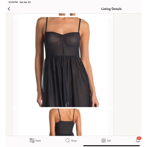 Mesh Polka Dot Sundress - Picture 7 of 10